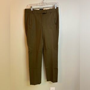 J. Crew women’s size 4 Maddie Olive Green Dress Pants Trousers